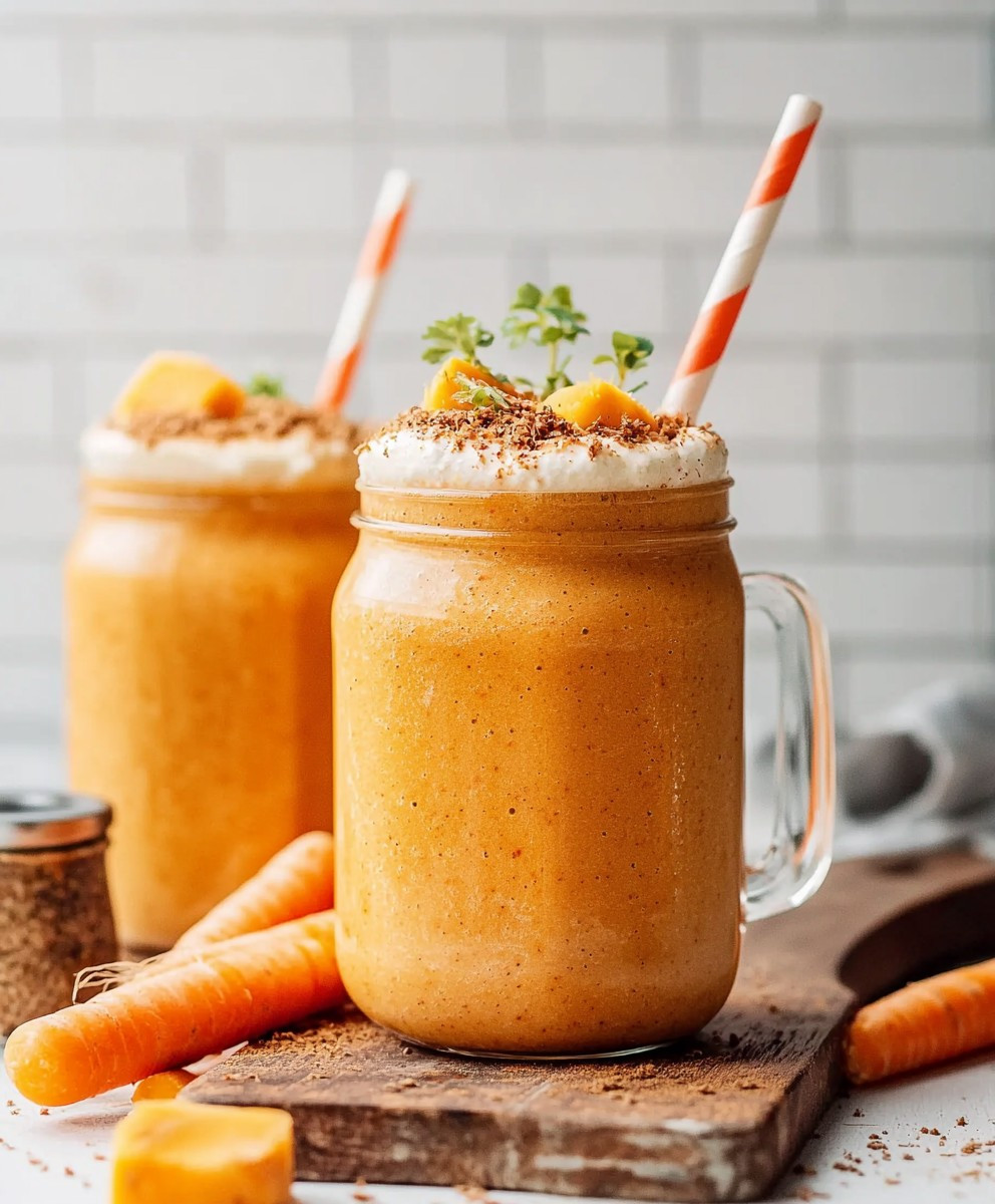 Carrot Cake Smoothie Benefits