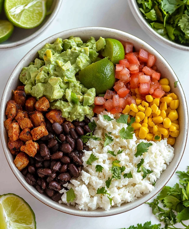 Burrito Bowl Ingredients