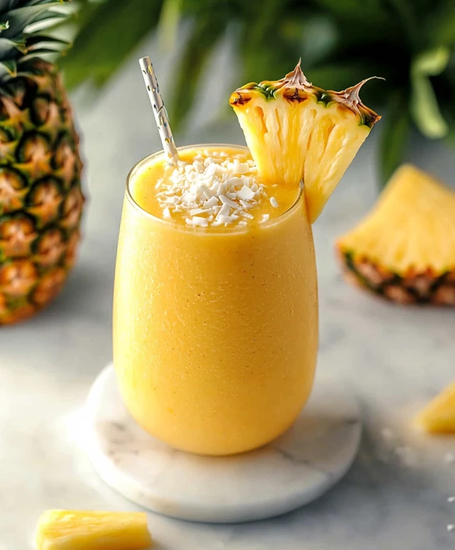 Pineapple Coconut Smoothie