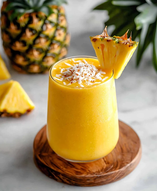 Pineapple Coconut Smoothie