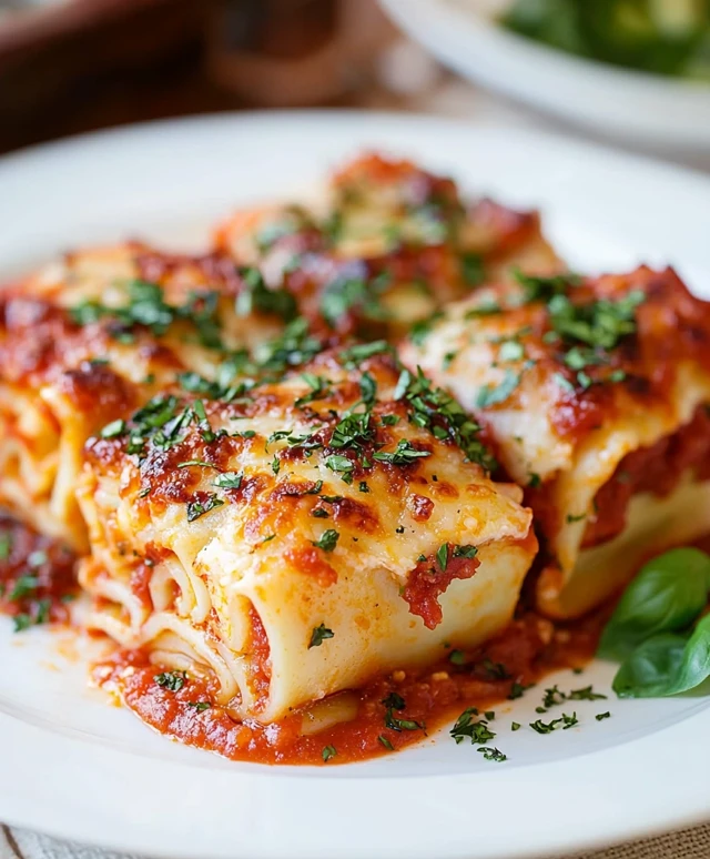 Lasagna Roll Ups
