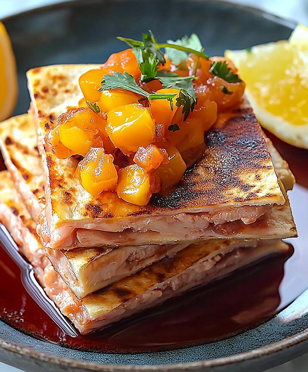 Tuna Quesadilla