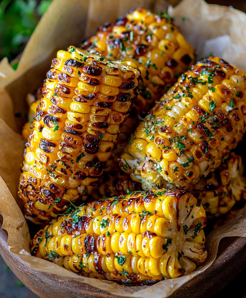 Cowboy Butter Roasted Corn