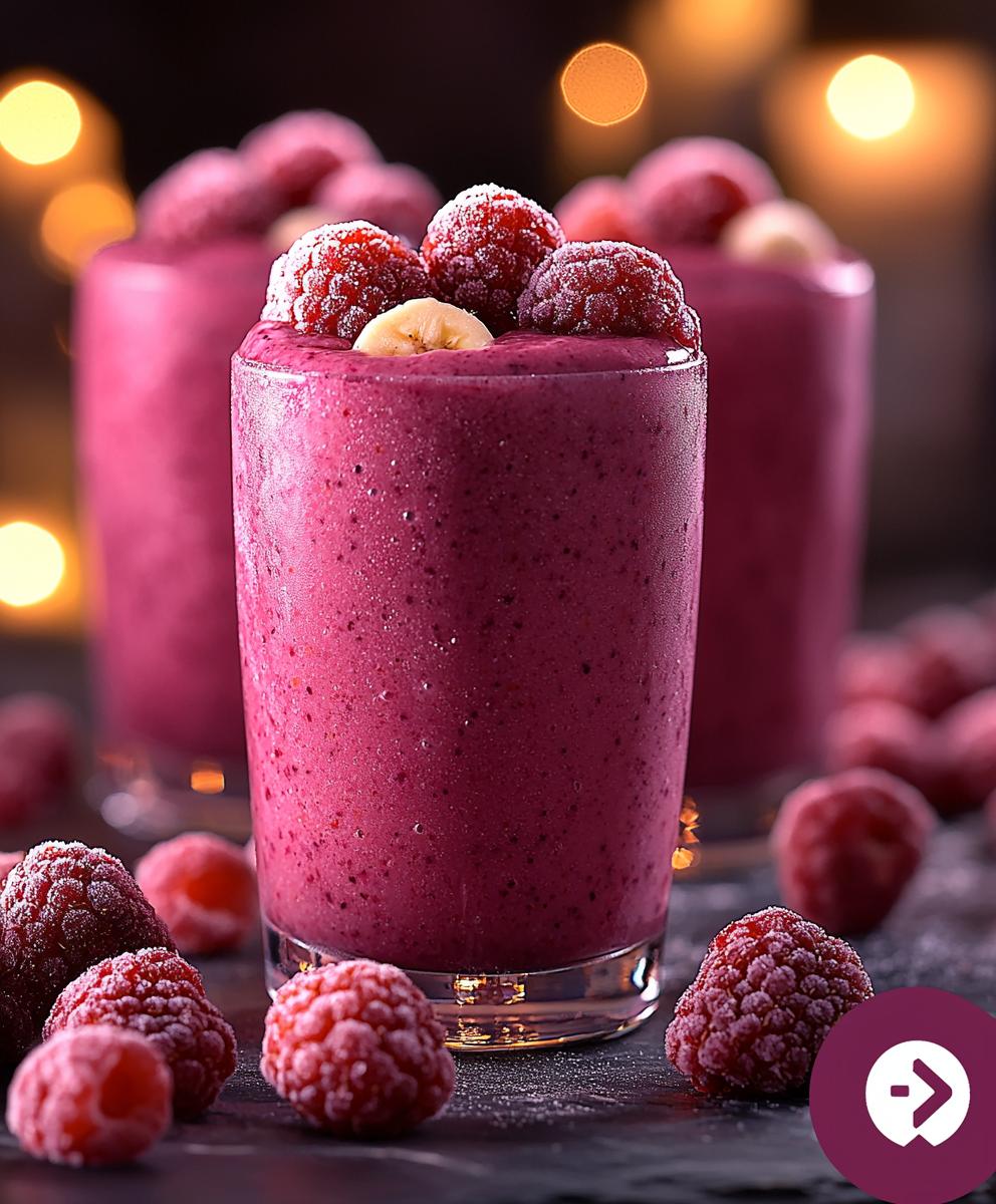 Berry Banana Cauliflower Smoothie