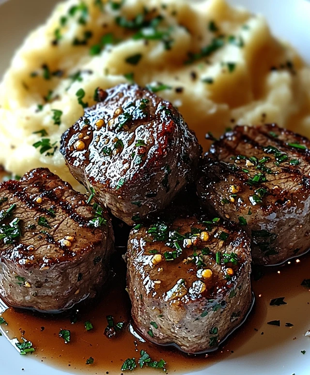 Garlic Butter Steak Bites