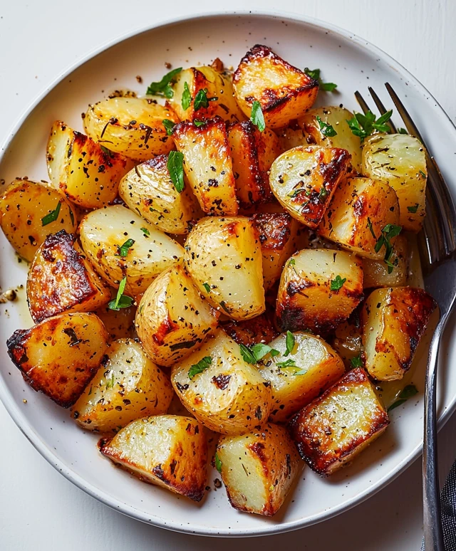Greek Lemon Potatoes
