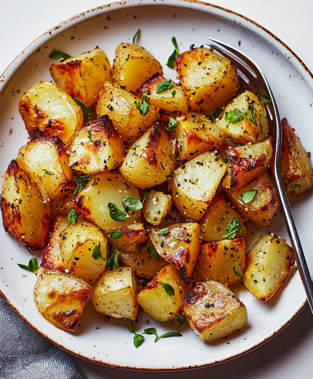 Greek Lemon Potatoes