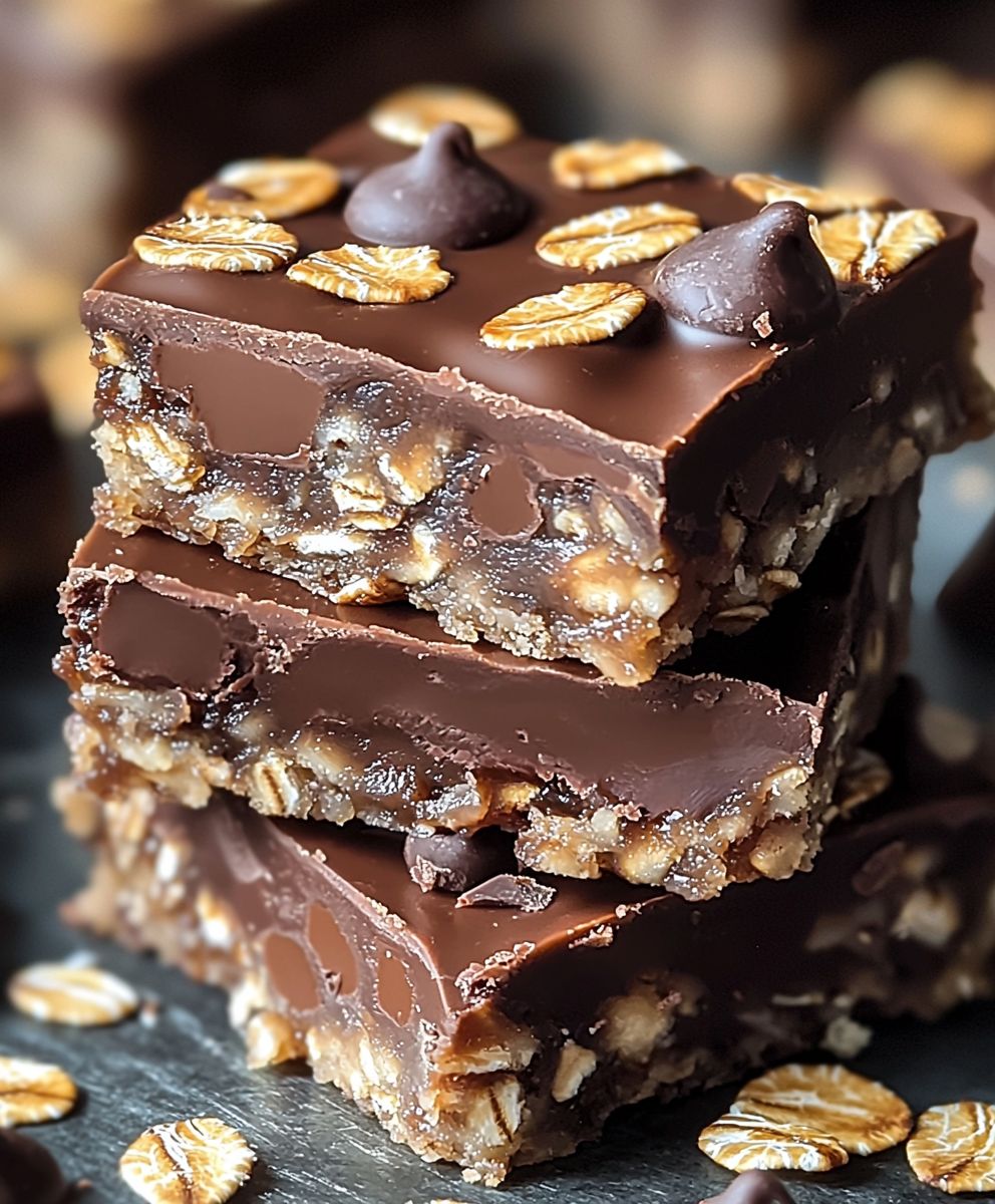 Chocolate Oat Bars