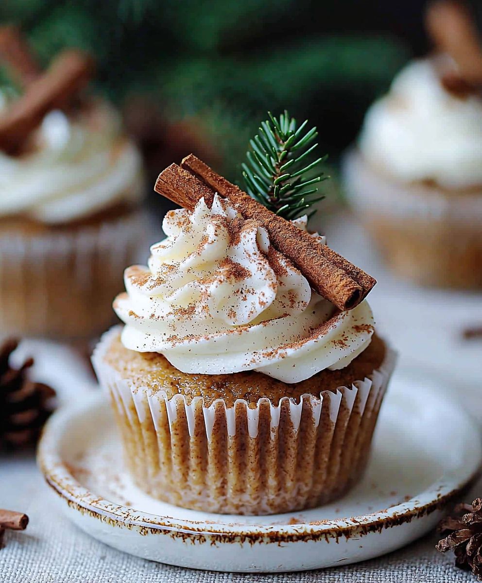 Gingerbread Spice Cheesecake Cups
