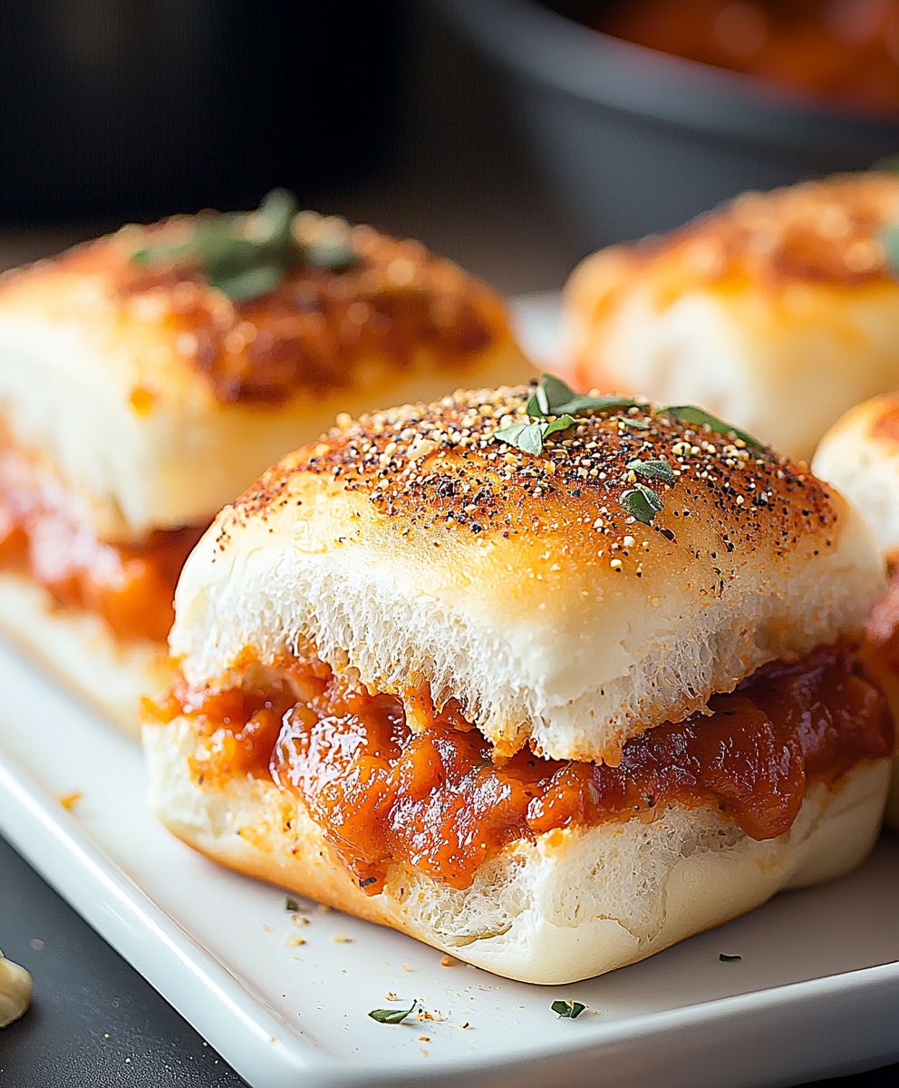 Pizza sliders