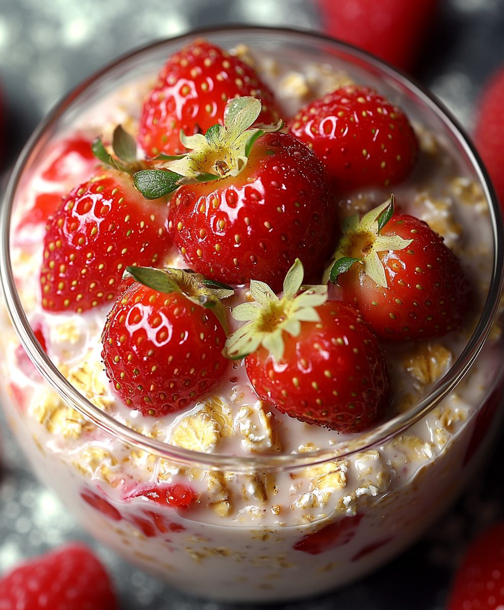 Strawberries and Cream Oats