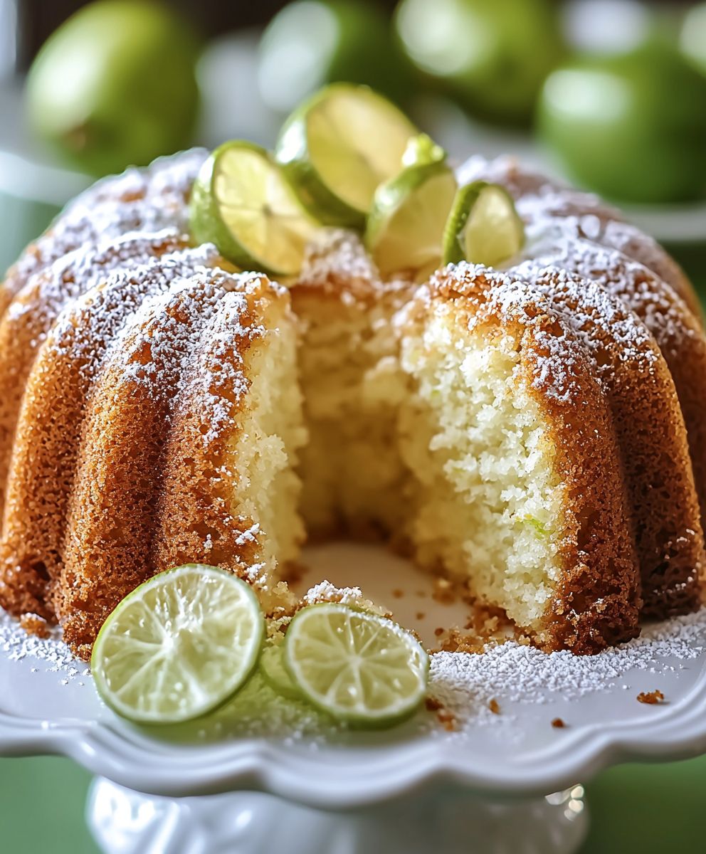 Key Lime Pound Cake