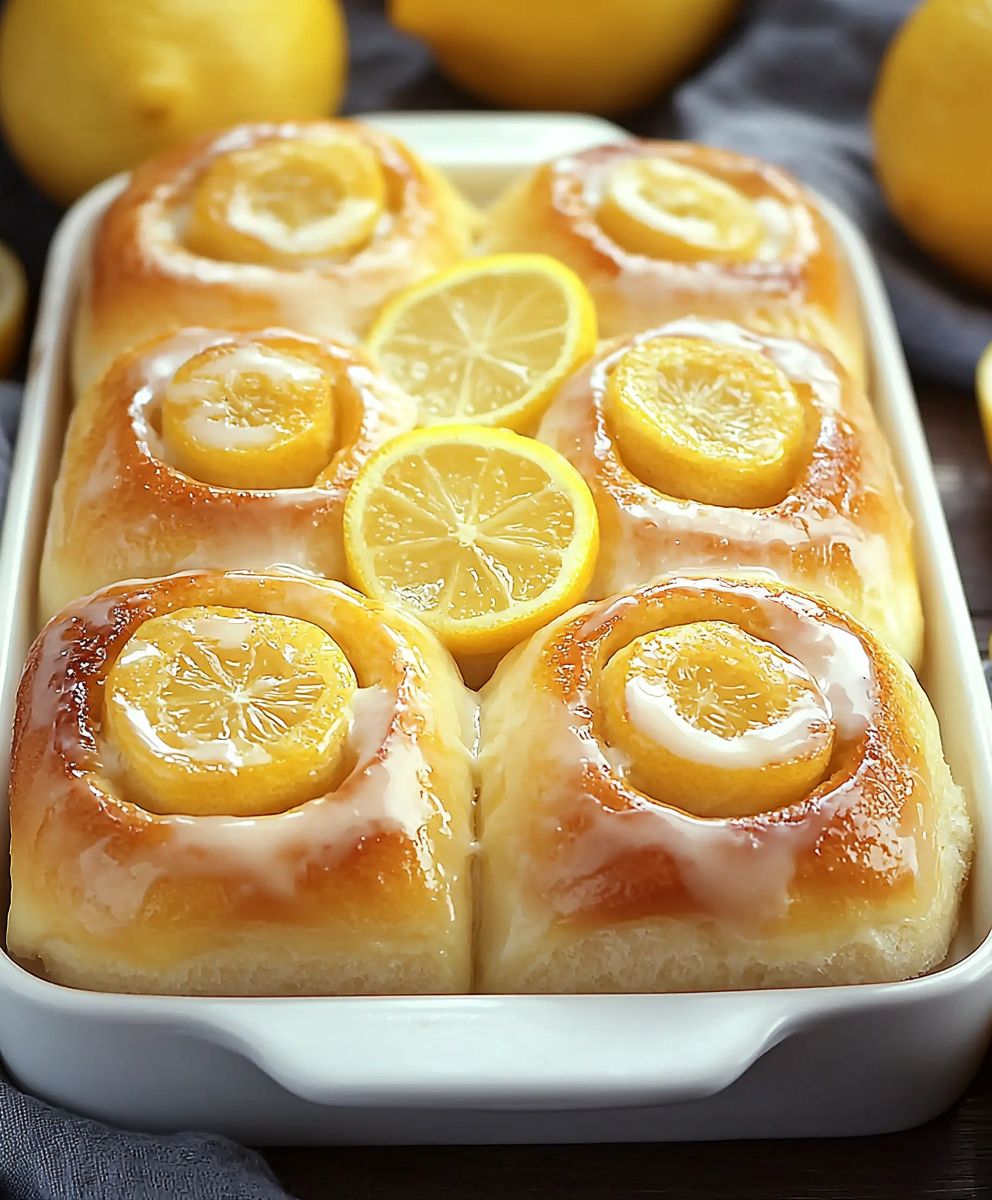 Lemon Sweet Rolls
