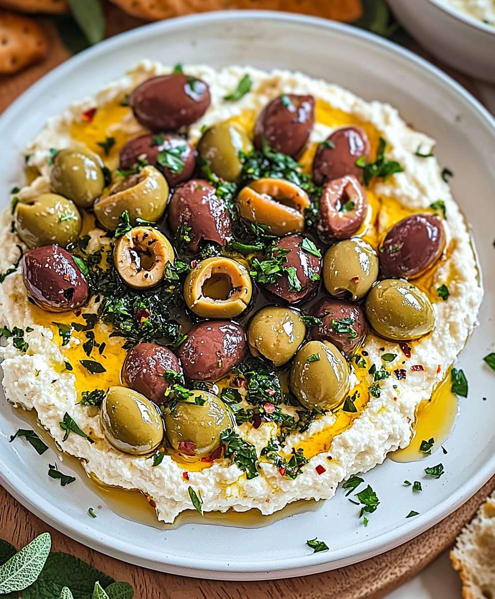 Olive Ricotta Dip
