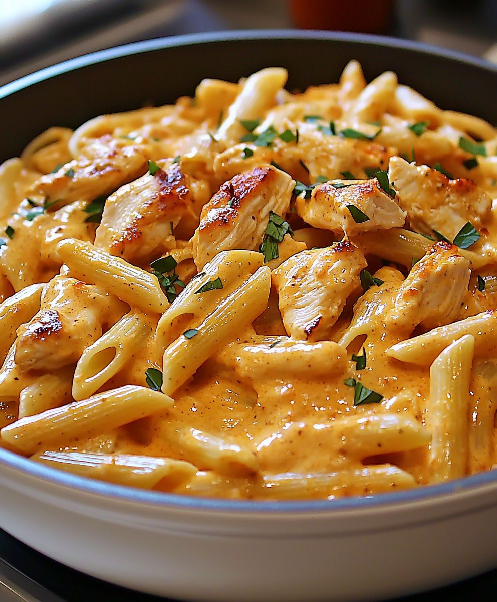 Buffalo Ranch Chicken Penne