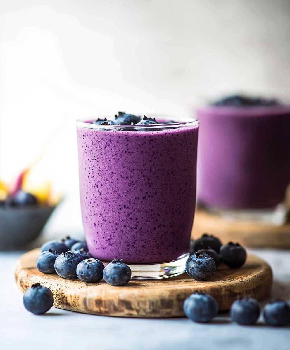 Blueberry smoothie benefits