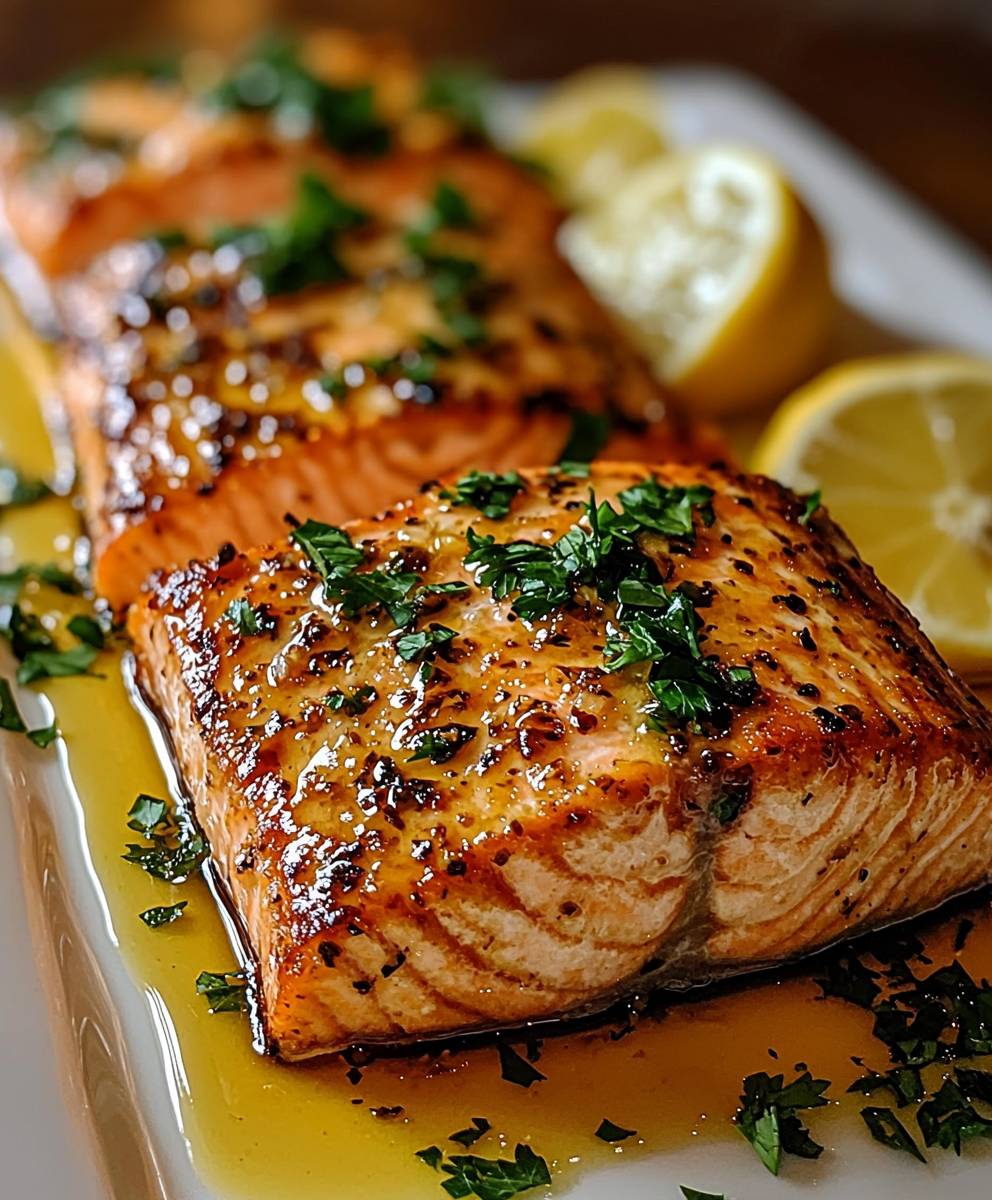 Lemon Garlic Salmon