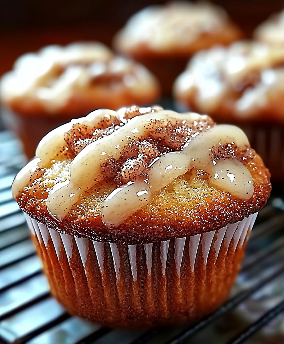 Cinnamon roll muffins