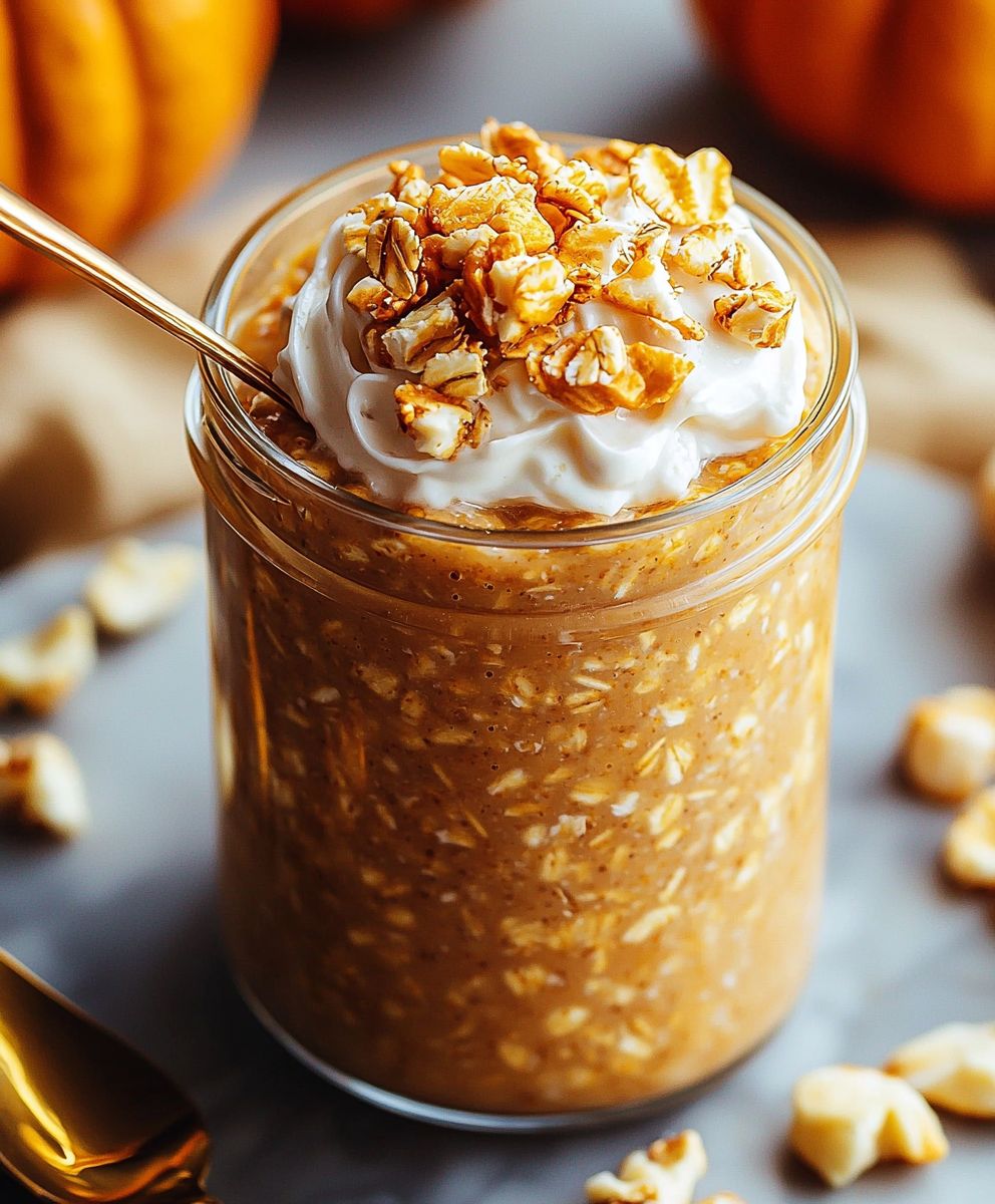 Pumpkin Pie Overnight Oats