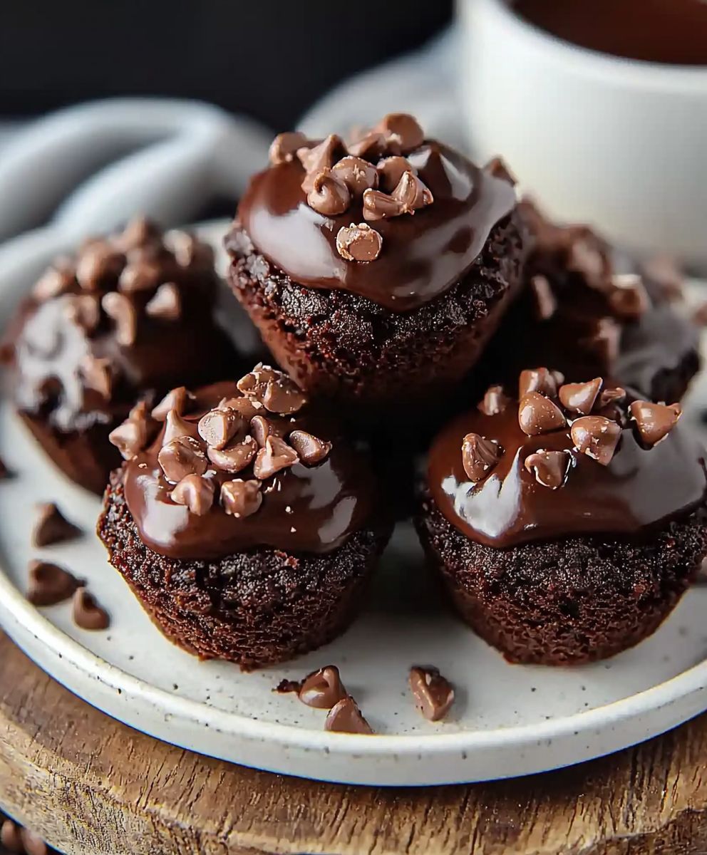 No Bake Brownie Bites