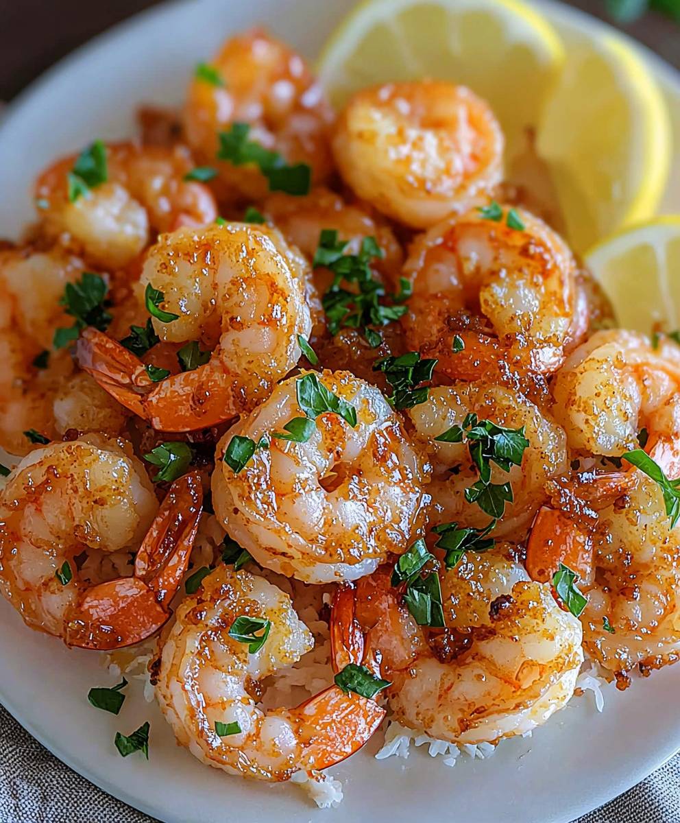 Crispy Lemon Shrimp