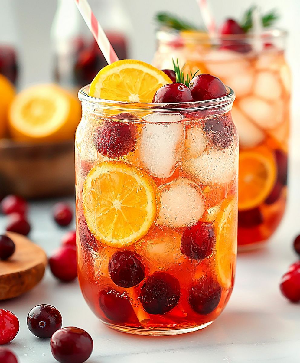Cranberry Iced Tea