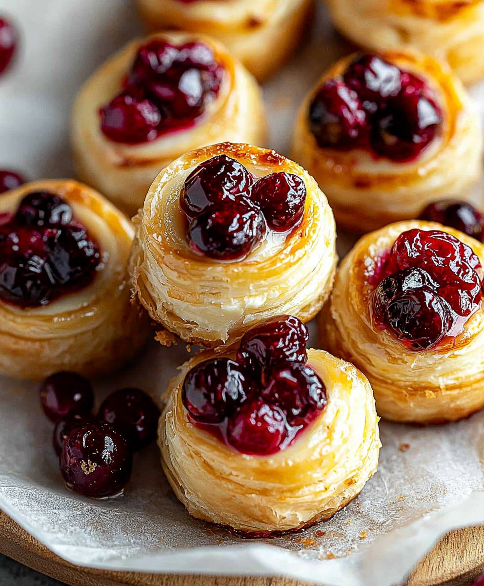 Cranberry Brie Bites