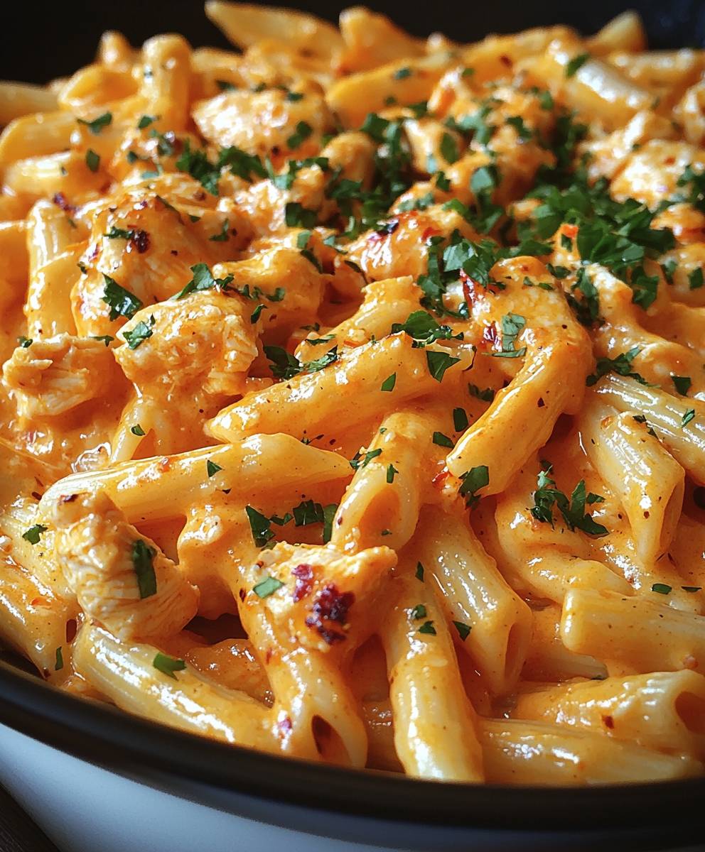 Buffalo Chicken Pasta