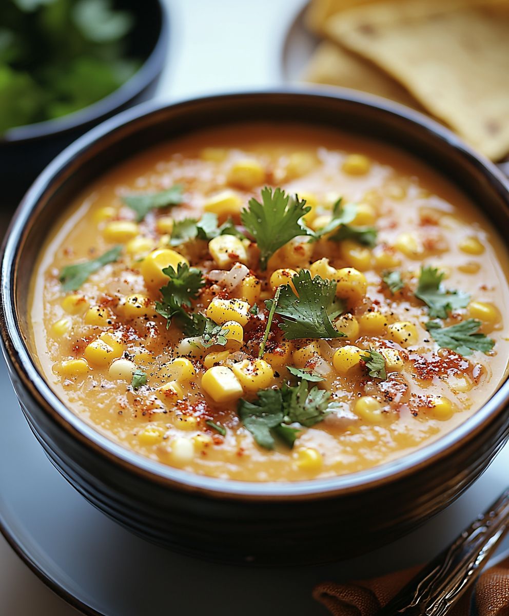 Mexican Street Corn Soup