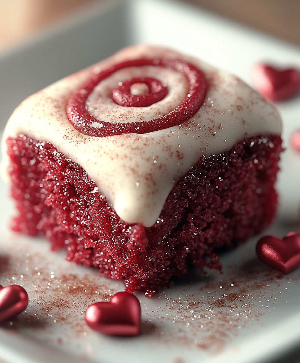Red Velvet Cinnamon Rolls