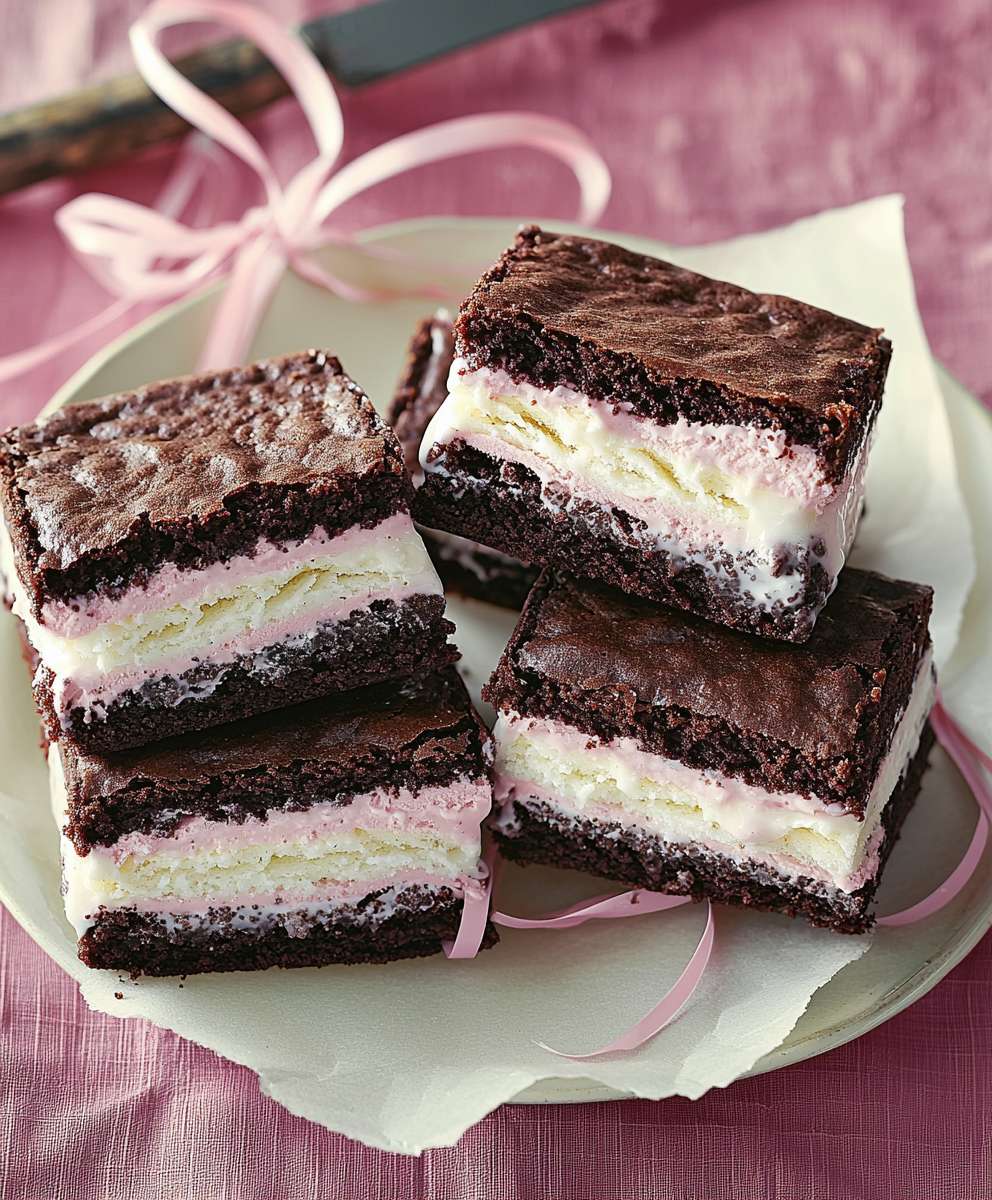 Brownie Ice Cream Sandwiches