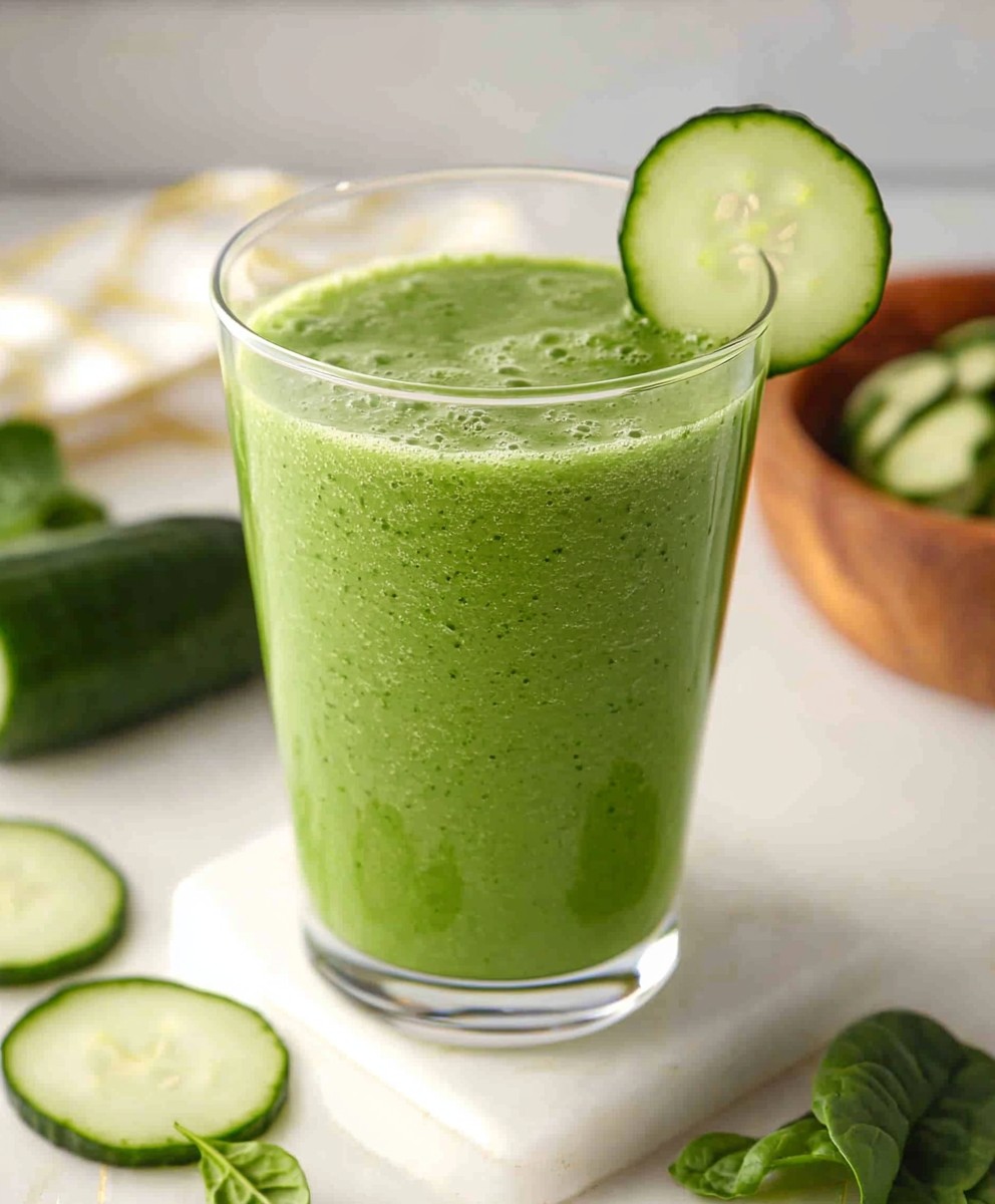Cucumber Spinach Smoothie