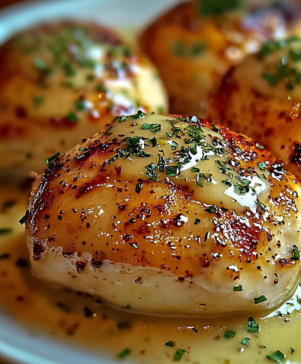 Garlic Butter Parmesan Chicken