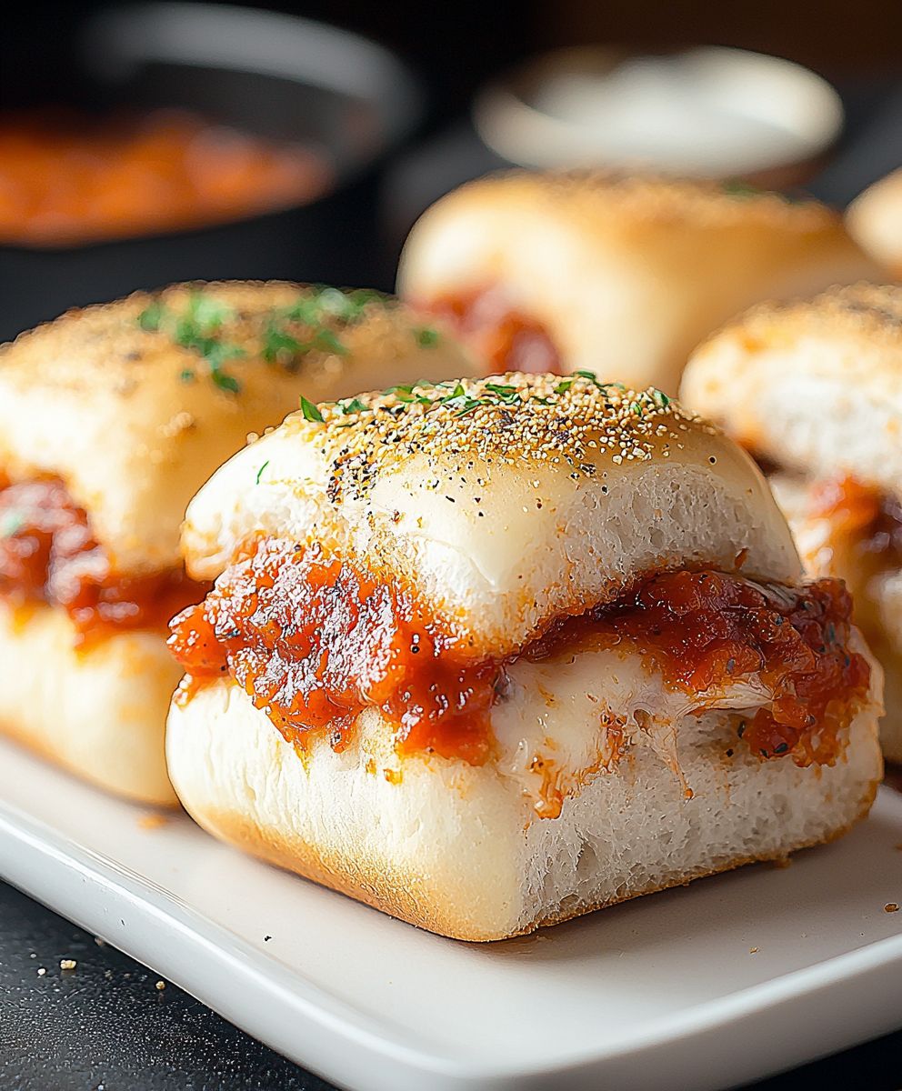 Pizza sliders