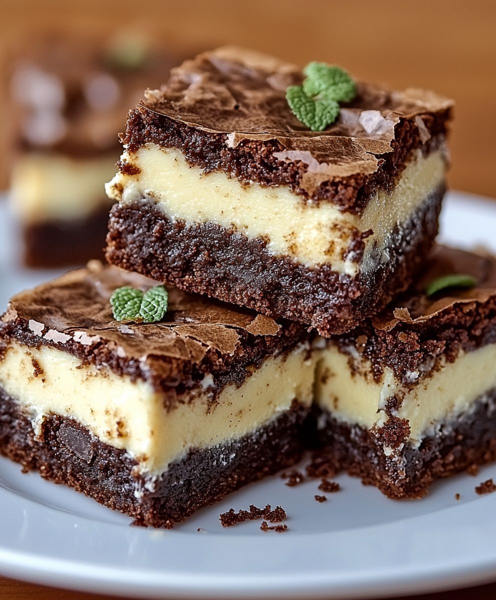 Cheesecake Brownies