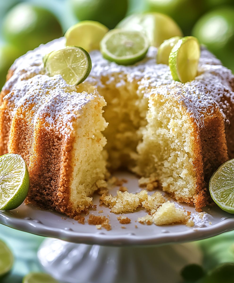 Key Lime Pound Cake