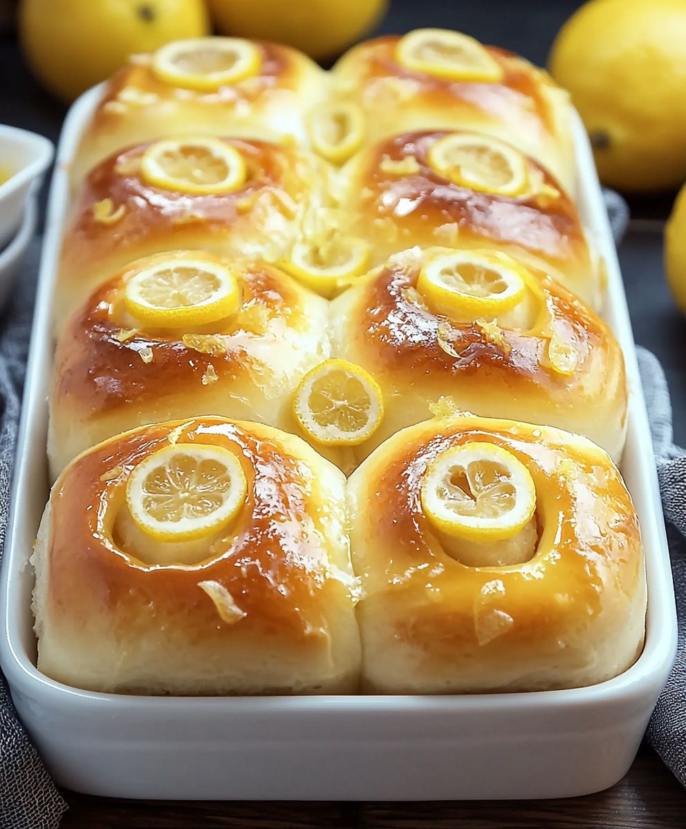 Lemon Sweet Rolls