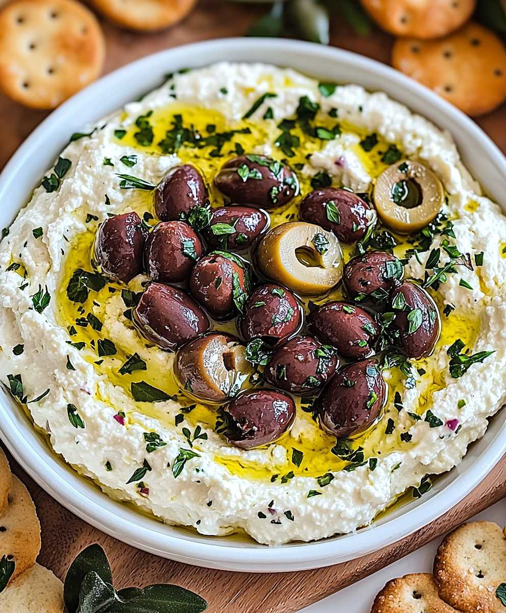 Olive Ricotta Dip