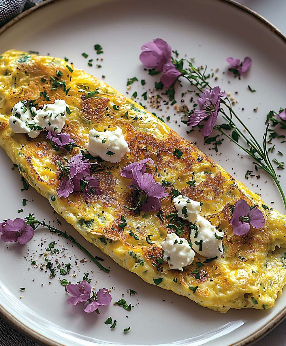 Spring omelet