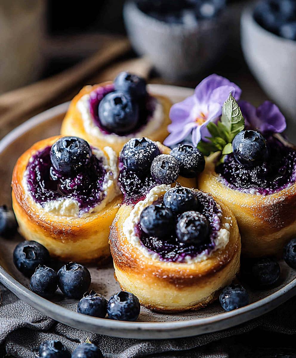 Blueberry Lemon Sweet Rolls