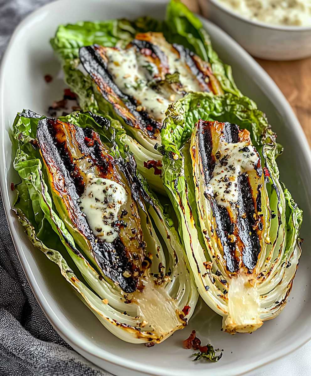 Grilled Romaine Hearts