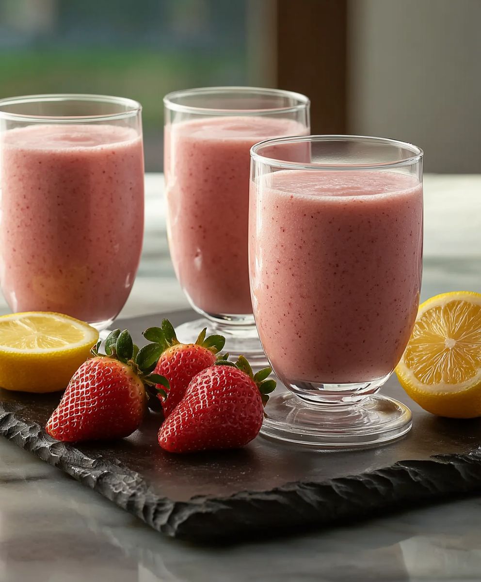 Strawberry Lemon Smoothie