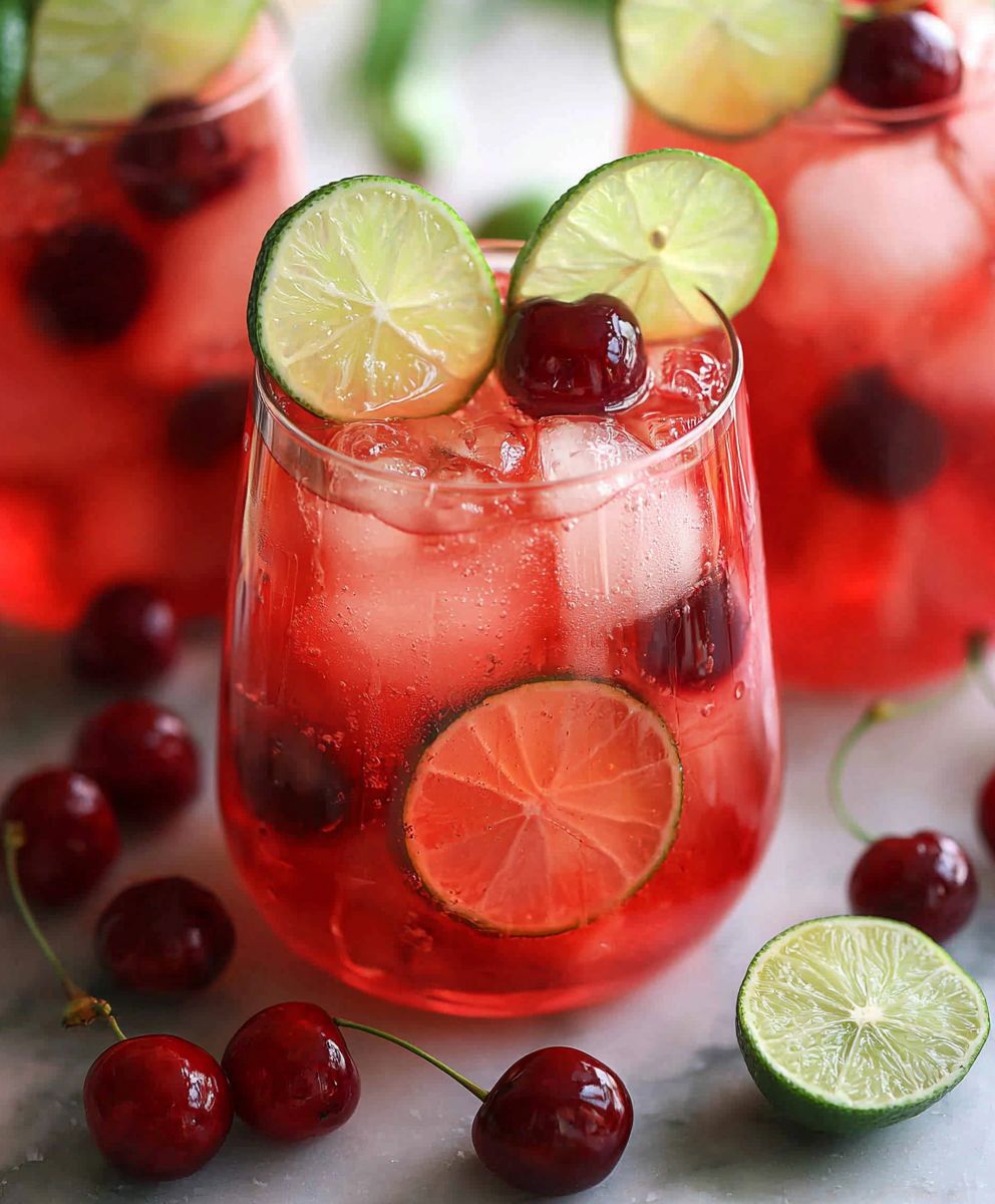 Cherry Limeade Drink