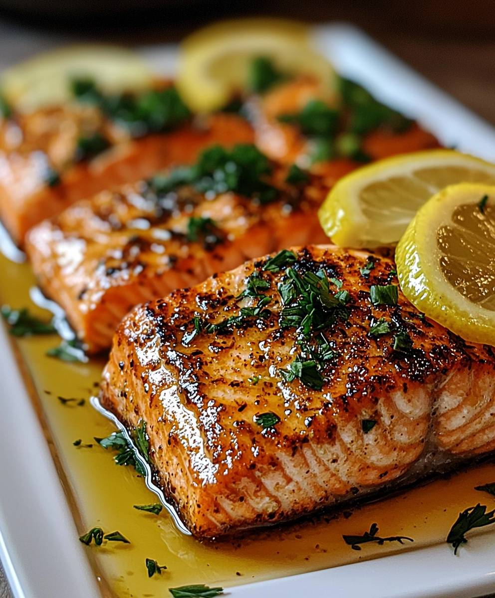 Lemon Garlic Salmon