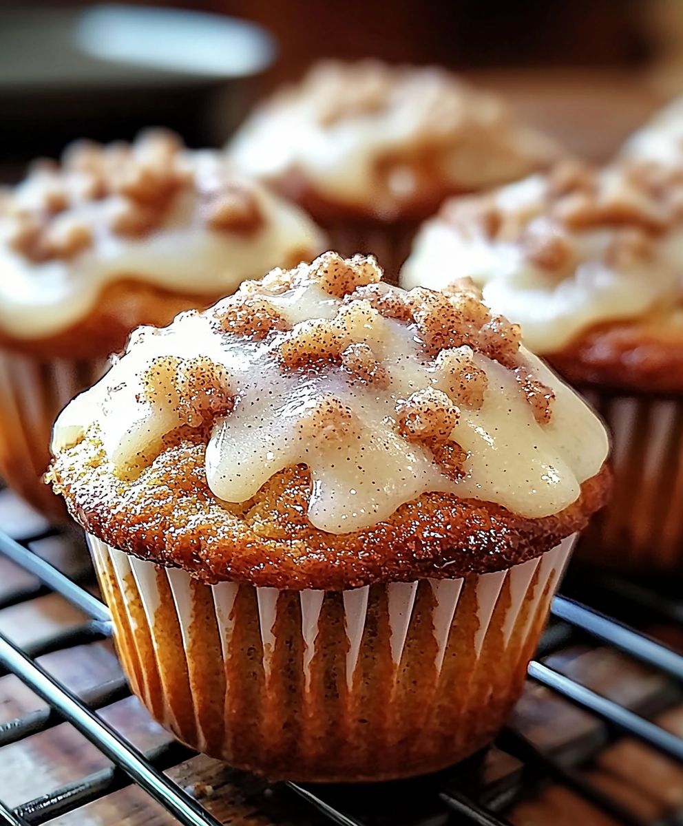 Cinnamon roll muffins