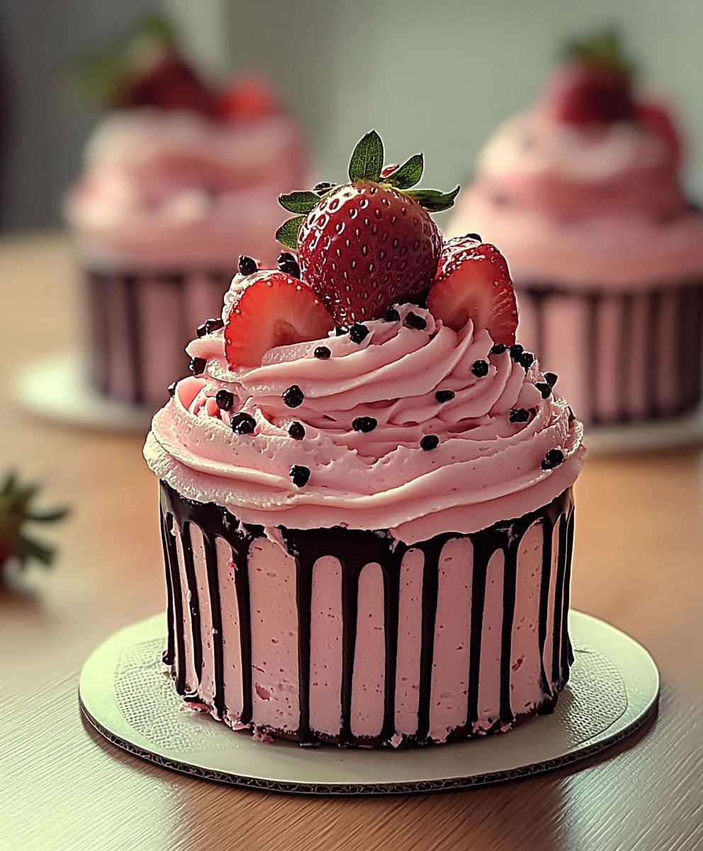 Strawberry Buttercream Frosting