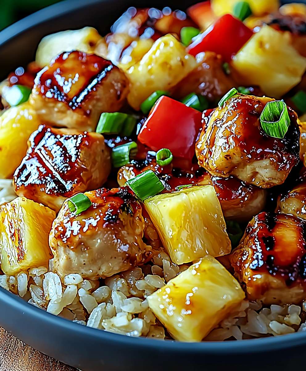Hawaiian pineapple chicken