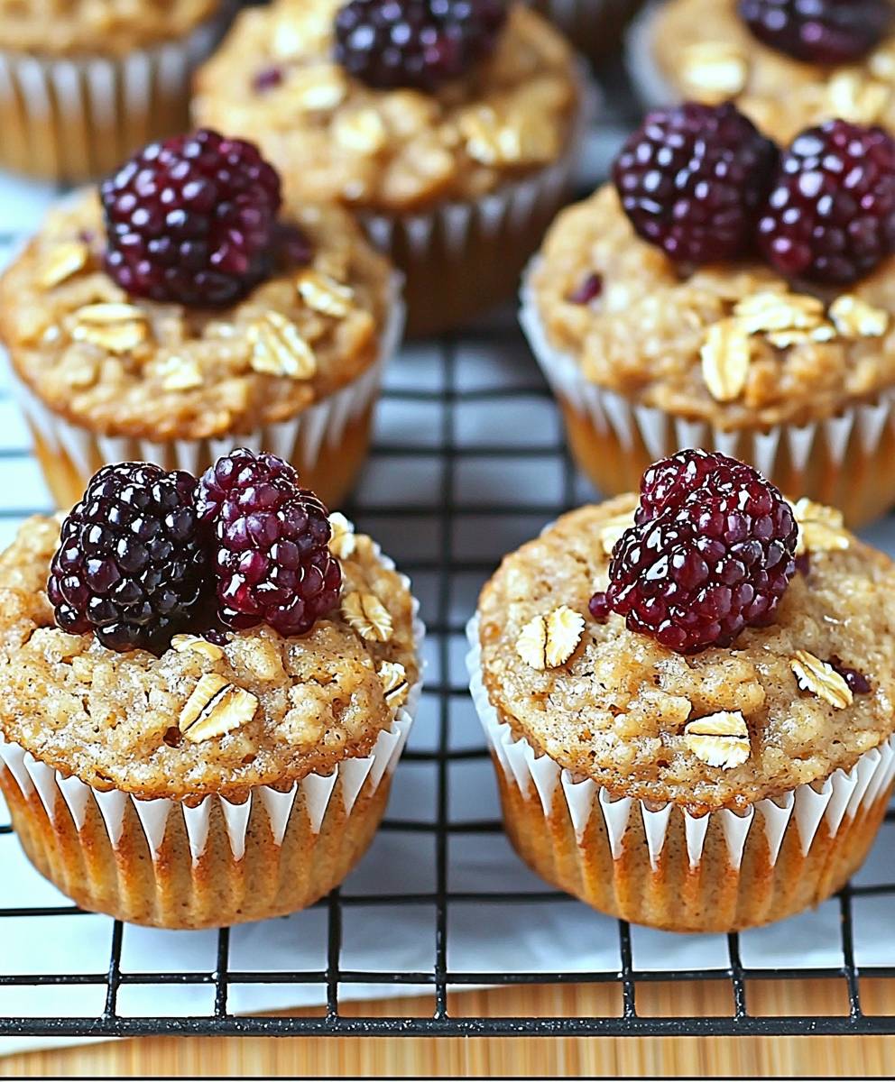 Breakfast Oatmeal Cupcakes