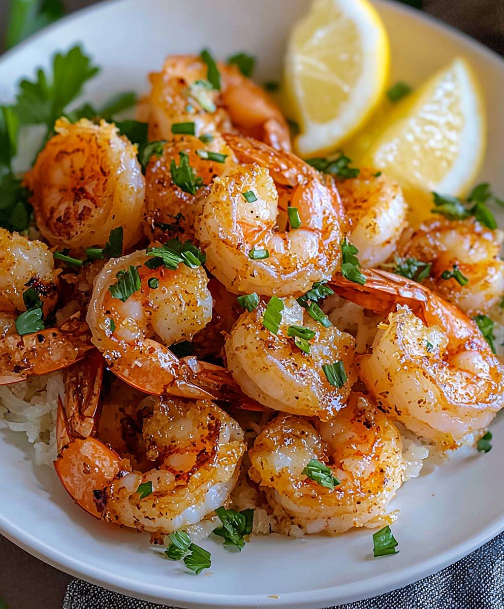 Crispy Lemon Shrimp