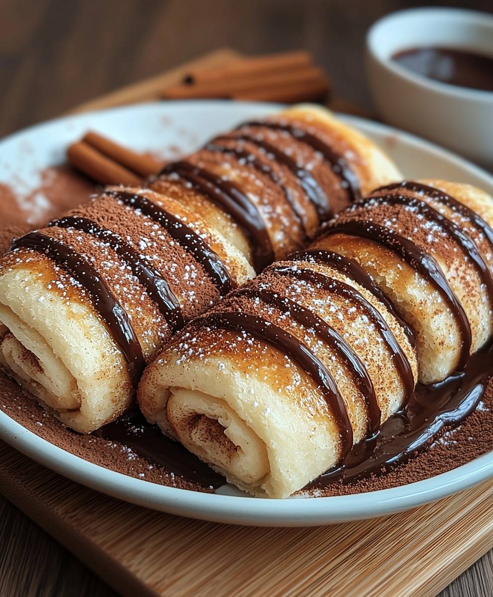 Nutella cinnamon toast rolls